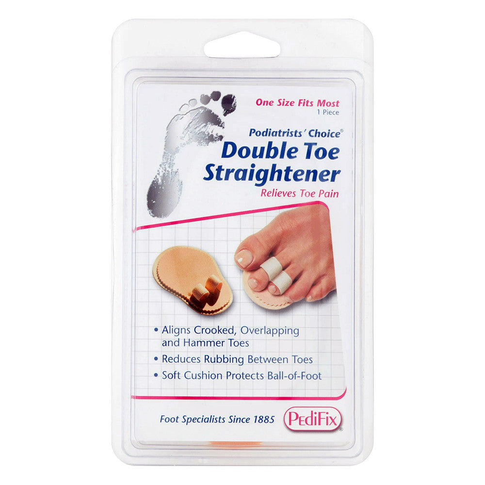 Pedifix Toe Straightener Double One Size Fits Most, Hammer Toe Regulator,1 Ea